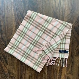 Burberry classic, cashmere scarf (pink)